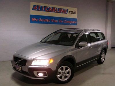 volvo xc70 2008 silver wagon 3 2 gasoline 6 cylinders all whee drive automatic 55305