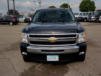 chevrolet silverado 1500 2010 black pickup truck ext lt z71 4x4 flex fuel 8 cylinders 4 wheel drive automatic 56001