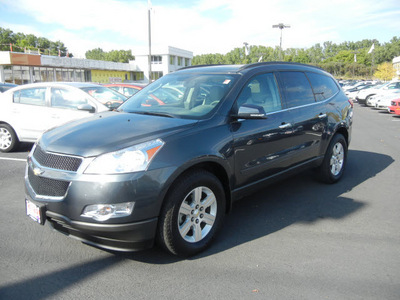 chevrolet traverse 2010 gray suv lt gasoline 6 cylinders all whee drive 6 speed automatic 55391