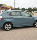 pontiac vibe 2009 lt  blue wagon 1 8l gasoline 4 cylinders front wheel drive 5 speed manual 55318