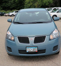 pontiac vibe 2009 lt  blue wagon 1 8l gasoline 4 cylinders front wheel drive 5 speed manual 55318