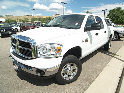 dodge ram 2500 2009 white sxt diesel 6 cylinders 4 wheel drive automatic 81212