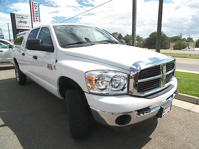 dodge ram 2500 2009 white sxt diesel 6 cylinders 4 wheel drive automatic 81212