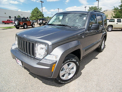jeep liberty 2012 mineral gray suv sport gasoline 6 cylinders 4 wheel drive automatic 81212