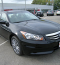honda accord 2012 black sedan gasoline 4 cylinders front wheel drive not specified 46219