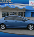 honda civic 2009 blue sedan lxs gasoline 4 cylinders front wheel drive automatic 46219