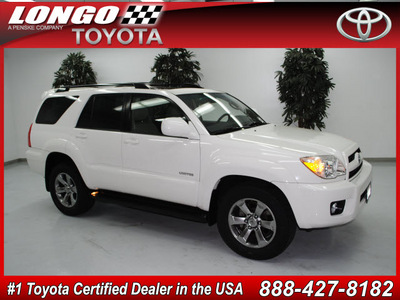 toyota 4runner 2007 white suv limited gasoline 6 cylinders rear wheel drive automatic 91731