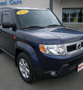 honda element 2010 blue suv ex gasoline 4 cylinders all whee drive automatic 46219