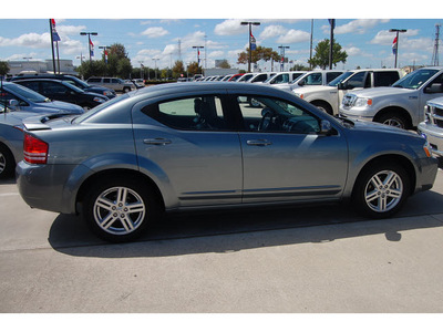 dodge avenger 2010 gray sedan r t gasoline 4 cylinders front wheel drive 4 speed automatic 77090