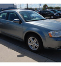 dodge avenger 2010 gray sedan r t gasoline 4 cylinders front wheel drive 4 speed automatic 77090