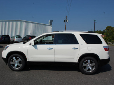 gmc acadia 2011 white suv slt 1 gasoline 6 cylinders front wheel drive automatic 27330