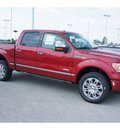 ford f 150 2011 red platinum gasoline 6 cylinders 4 wheel drive automatic 77388