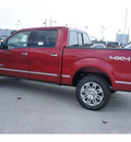 ford f 150 2011 red platinum gasoline 6 cylinders 4 wheel drive automatic 77388