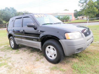 ford escape 2002 black suv xls value gasoline 6 cylinders front wheel drive automatic 32401