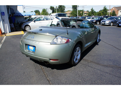 mitsubishi eclipse spyder 2008 optimist green gs gasoline 4 cylinders front wheel drive automatic 07701