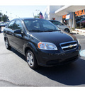 chevrolet aveo 2009 black granite sedan lt gasoline 4 cylinders front wheel drive automatic 07701