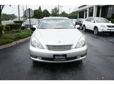 lexus es 300 2003 silver sedan premium package gasoline 6 cylinders front wheel drive automatic 07755