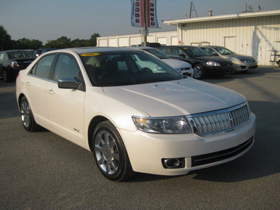 lincoln mkz 2009 white sedan gasoline 6 cylinders front wheel drive automatic with overdrive 62863