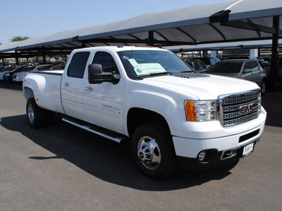 gmc sierra 3500 2012 summ white denali diesel 8 cylinders 4 wheel drive allison 76087