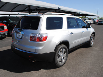 gmc acadia 2011 quicksilve suv slt 1 gasoline 6 cylinders front wheel drive automatic 76087