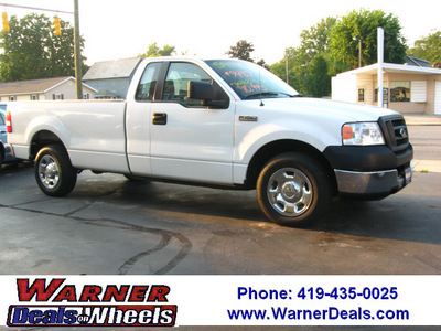 ford f 150 2005 white pickup truck xl long bed gasoline 8 cylinders rear wheel drive automatic 45840