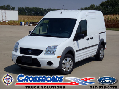 ford transit connect 2011 white van cargo van xlt gasoline 4 cylinders front wheel drive automatic 62708