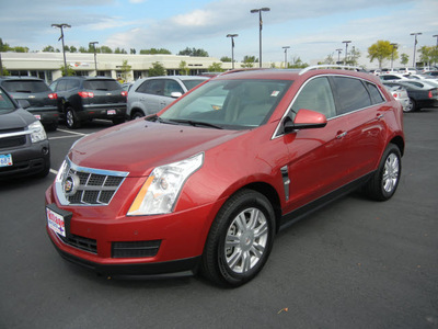 cadillac srx 2010 red suv luxury collection gasoline 6 cylinders all whee drive 6 speed automatic 55391