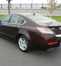 acura tl 2009 brown sedan w tech gasoline 6 cylinders front wheel drive shiftable automatic 55420