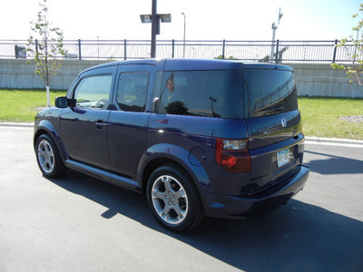 honda element 2008 dk  blue suv sc gasoline 4 cylinders front wheel drive 5 speed manual 55420