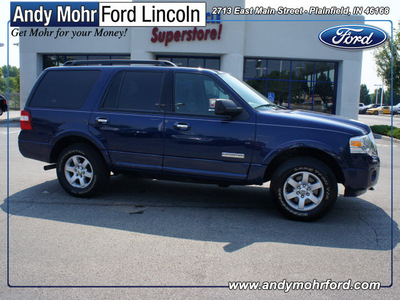 ford expedition 2008 dk  blue suv ssv gasoline 8 cylinders 4 wheel drive 6 speed automatic 46168