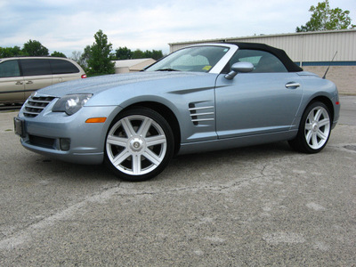 chrysler crossfire 2008 blue limited gasoline 6 cylinders rear wheel drive automatic 45840