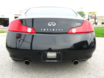 infiniti g35 2003 black coupe gasoline 6 cylinders dohc rear wheel drive automatic 45840