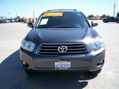 toyota highlander 2008 dk  gray suv sport gasoline 6 cylinders front wheel drive automatic 90241