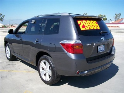 toyota highlander 2008 dk  gray suv sport gasoline 6 cylinders front wheel drive automatic 90241