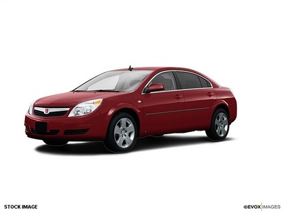 saturn aura 2008 red sedan xe gasoline 4 cylinders front wheel drive automatic 45342