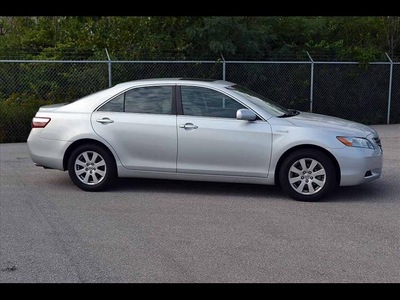 toyota camry hybrid 2007 silver sedan basecelesexle hybrid 4 cylinders front wheel drive automatic 46219