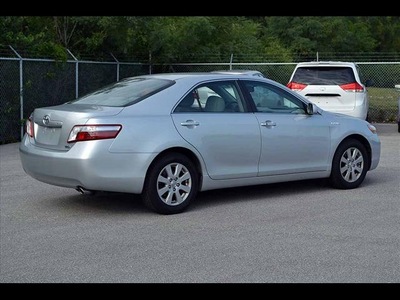 toyota camry hybrid 2007 silver sedan basecelesexle hybrid 4 cylinders front wheel drive automatic 46219