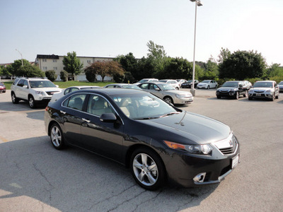 acura tsx 2011 dk  gray sedan gasoline 4 cylinders front wheel drive automatic with overdrive 60462