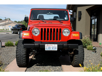 jeep wrangler 2006 red suv se gasoline 6 cylinders 4 wheel drive automatic 99352
