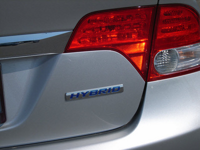 honda civic 2009 silver sedan civic hybrid hybrid 4 cylinders front wheel drive automatic 46219