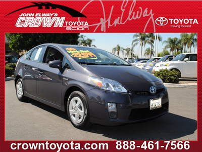 toyota prius 2010 gray hatchback ii hybrid 4 cylinders front wheel drive cont  variable trans  91761