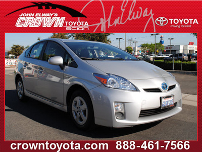 toyota prius 2010 silver hatchback ii hybrid 4 cylinders front wheel drive cont  variable trans  91761