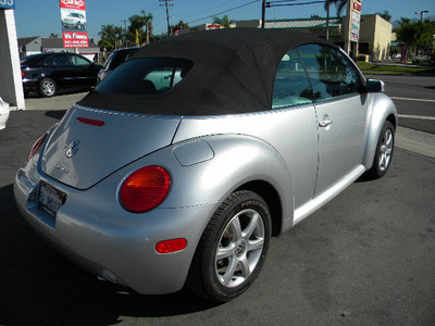 volkswagen new beetle 2005 silver gls 1 8t gasoline 4 cylinders front wheel drive automatic 92882