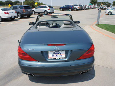 mercedes benz sl class 2006 blue sl500 gasoline 8 cylinders rear wheel drive automatic 76205