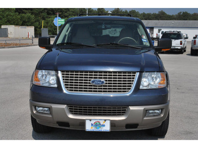 ford expedition 2004 blue suv eddie bauer gasoline 8 cylinders rear wheel drive automatic with overdrive 77388