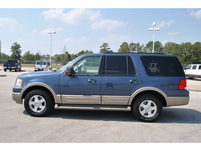 ford expedition 2004 blue suv eddie bauer gasoline 8 cylinders rear wheel drive automatic with overdrive 77388
