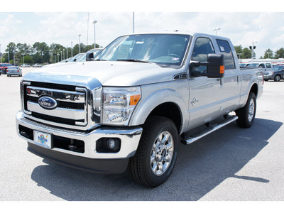 ford f 250 super duty 2012 silver lariat biodiesel 8 cylinders 4 wheel drive shiftable automatic 77388