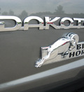 ram dakota 2011 dk  gray 4x4 big horn gasoline 6 cylinders 4 wheel drive automatic 45840