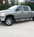 dodge ram pickup 1500 2007 gray 4x4 slt gasoline 8 cylinders 4 wheel drive automatic with overdrive 45840