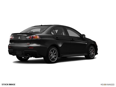 mitsubishi lancer evolution 2011 black sedan gsr gasoline 4 cylinders all whee drive 5 speed with overdrive 44060